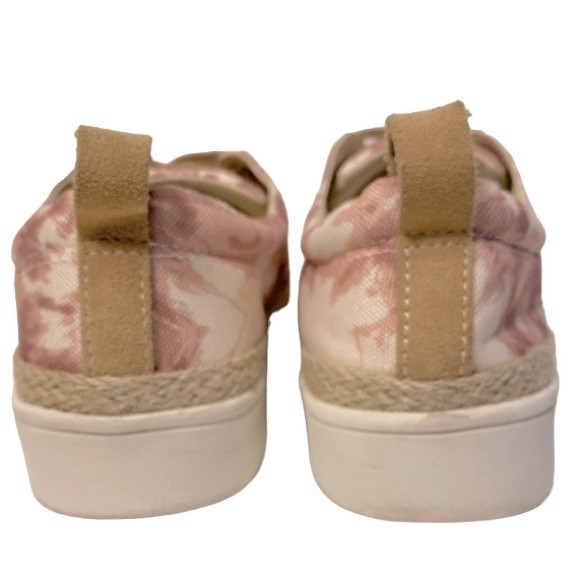 Spenco Malibu 21 Sneaker Canvas Orthotic shoe pink Tie-Dye Slip On size 8.5 - Picture 7 of 15